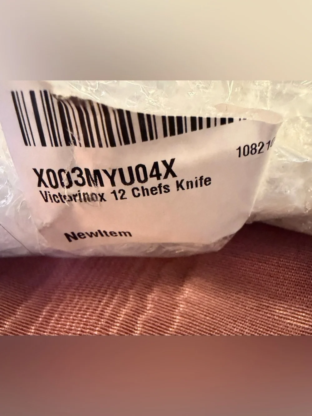 Victorinox 12” NWT Silver Blade with Black Handle Chef Knife